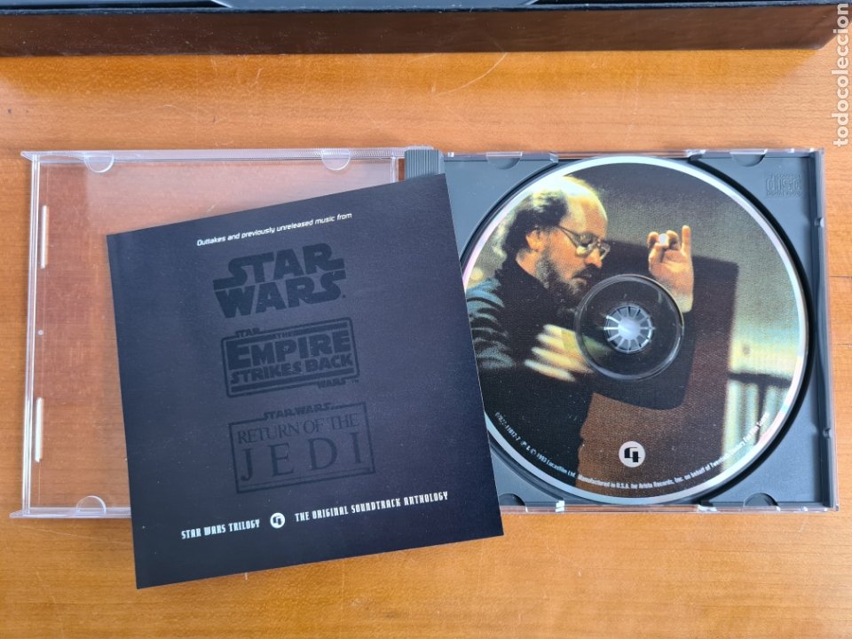 CDs de Música: Star Wars Trilogy Original Soundtrack Anthology John Williams Música BSO Guerra mperio Retorno Jedi - Foto 55 - 224875886