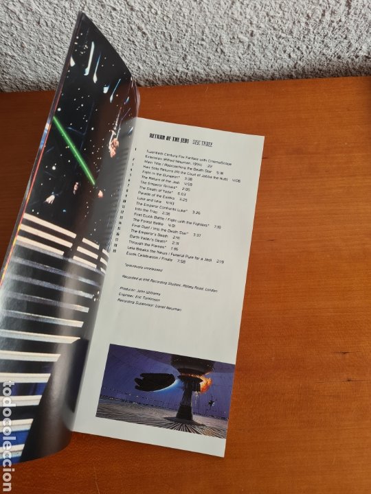 CDs de Música: Star Wars Trilogy Original Soundtrack Anthology John Williams Música BSO Guerra mperio Retorno Jedi - Foto 79 - 224875886