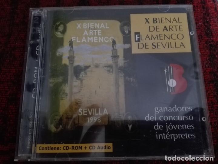 CD di Musica: 2 cd X BIENAL DE FLAMENCO DE SEVILLA ganadores concurso de jovenes interpretes RAFEL DE UTRERA