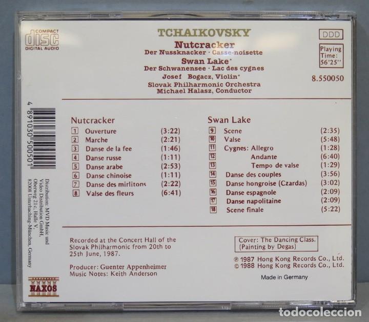 CDs de m&uacute;sica: CD. TCHAIKOVSKY. NUTCRACKER. SWAN LAKE. SLEEPING BEAUTY - Foto 2