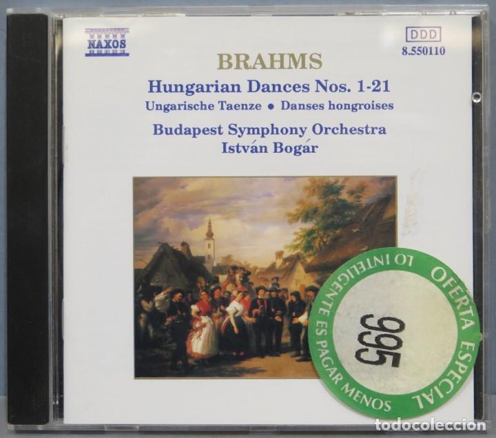 CDs de m&uacute;sica: CD. BRAHMS. HUNGARIAN DANCES - Foto 1