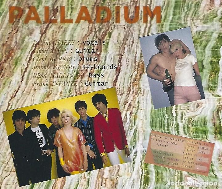 CDs de m&uacute;sica: CD - BLONDIE - Palladium - 1978 - Live - Foto 3