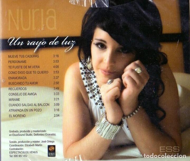 CDs de m&uacute;sica: NURIA - Un Rayo de Luz - CD PRECINTADO - Foto 2
