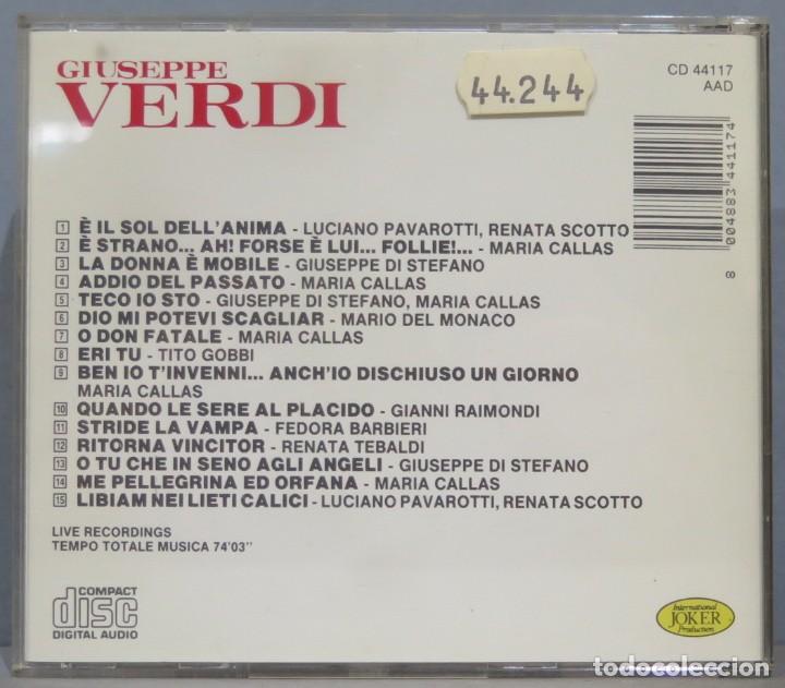 CDs de m&uacute;sica: CD. VERDI - Foto 2
