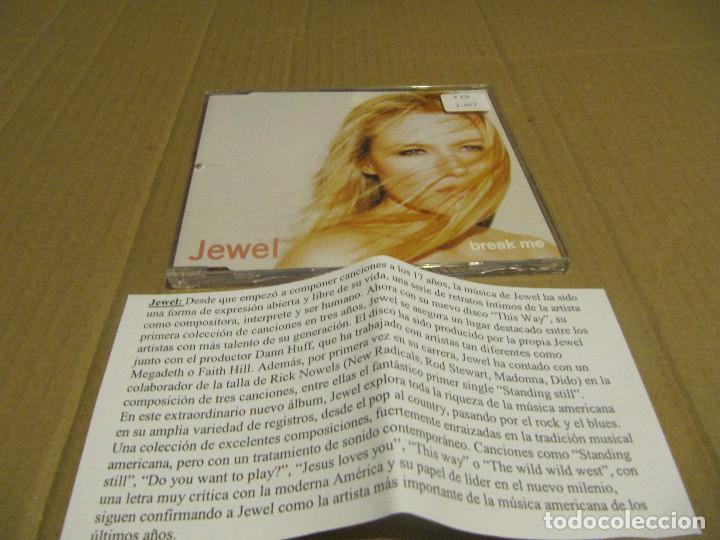 CDs de m&uacute;sica: CD SINGLE PROMO JEWEL / BREAK ME CADENA 100