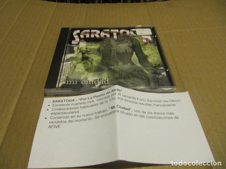 CDs de m&uacute;sica: SARATOGA Mi Ciudad CD CADENA 100 - Foto 1
