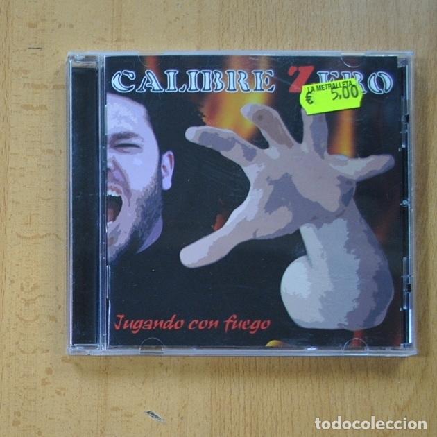 CDs de m&uacute;sica: CALIBRE ZERO - JUGANDO CON FUEGO - CD - Foto 1