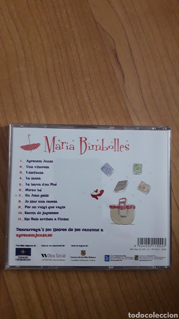 CDs de m&uacute;sica: MARIA BIMBOLLES. APRENEM JUNTS - Foto 2