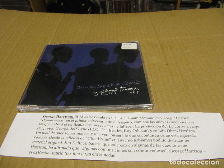 CDs de m&uacute;sica: GEORGE HARRISON. STUCK INSIDE A CLOUD. CD PROMOCIONAL CADENA 100 - Foto 1