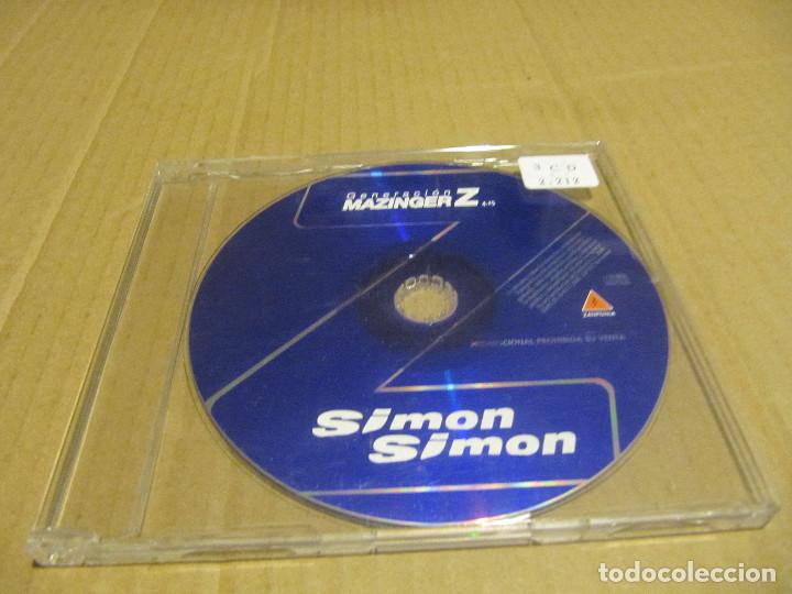 CDs de m&uacute;sica: SIMON SIMON / Generaci&oacute;n Mazinger Z (CD Single 2000) - Foto 1