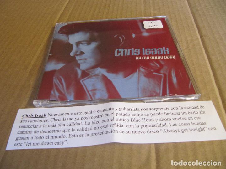 CDs de m&uacute;sica: CHRIS ISAAK -LET ME DOWN EASY CD CADENA 100 - Foto 1