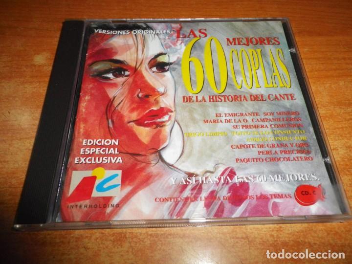 CD di Musica: LAS 60 MEJORES 60 COPLAS DE LA HISTORIA DEL CANTE VOL. 3 CD ALBUM 1994 CONTIENE 20 TEMAS