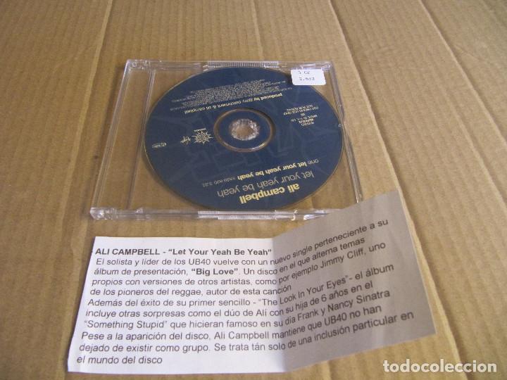 CDs de m&uacute;sica: ALI CAMPBELL / LET YOUR YEAH BE YEAH (CD SINGLE CADENA 100) - Foto 1