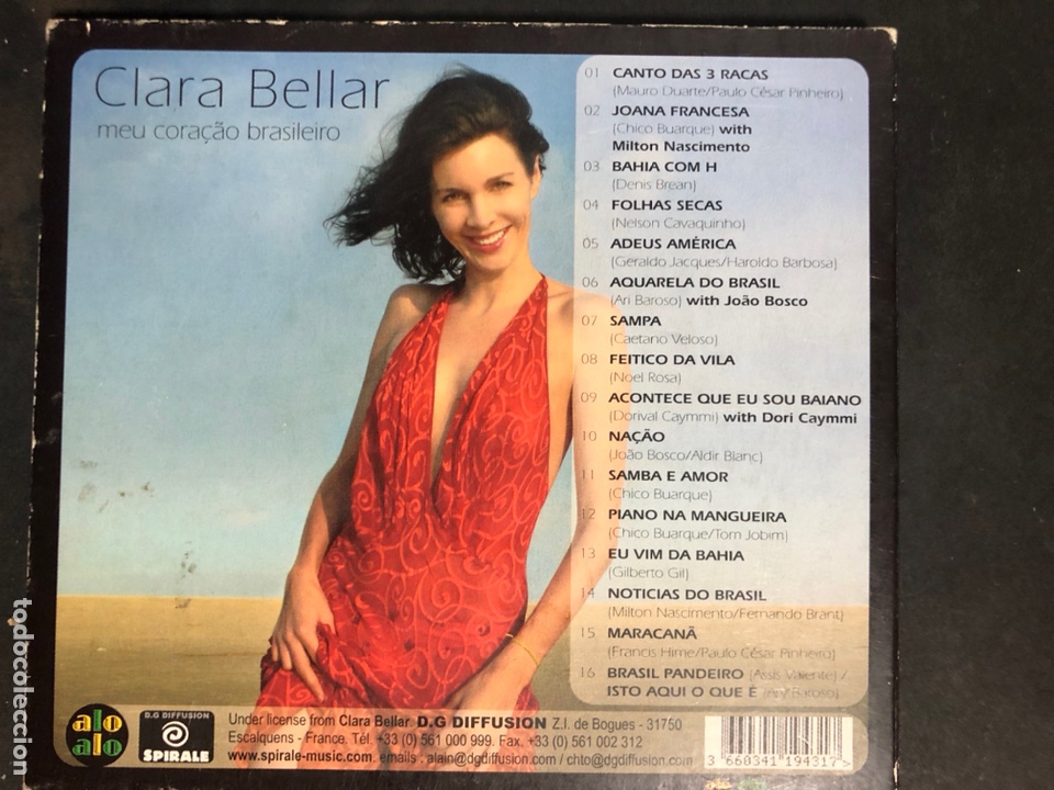 CDs de m&uacute;sica: Cd clara bellar - Foto 3