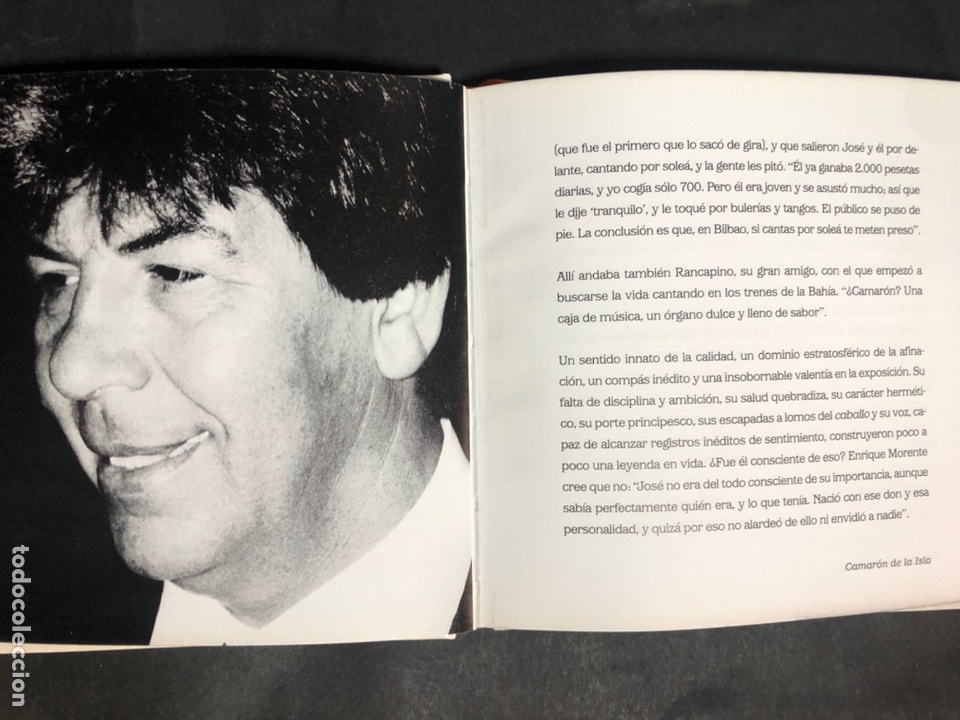 CDs de m&uacute;sica: Cd camar&oacute;n de la isla la leyenda del tiempo - Foto 2