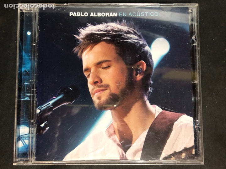 CDs de m&uacute;sica: Cd pablo Albor&aacute;n en ac&uacute;stico - Foto 1