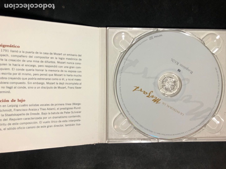 CDs de m&uacute;sica: R&eacute;quiem de mozart - Foto 2