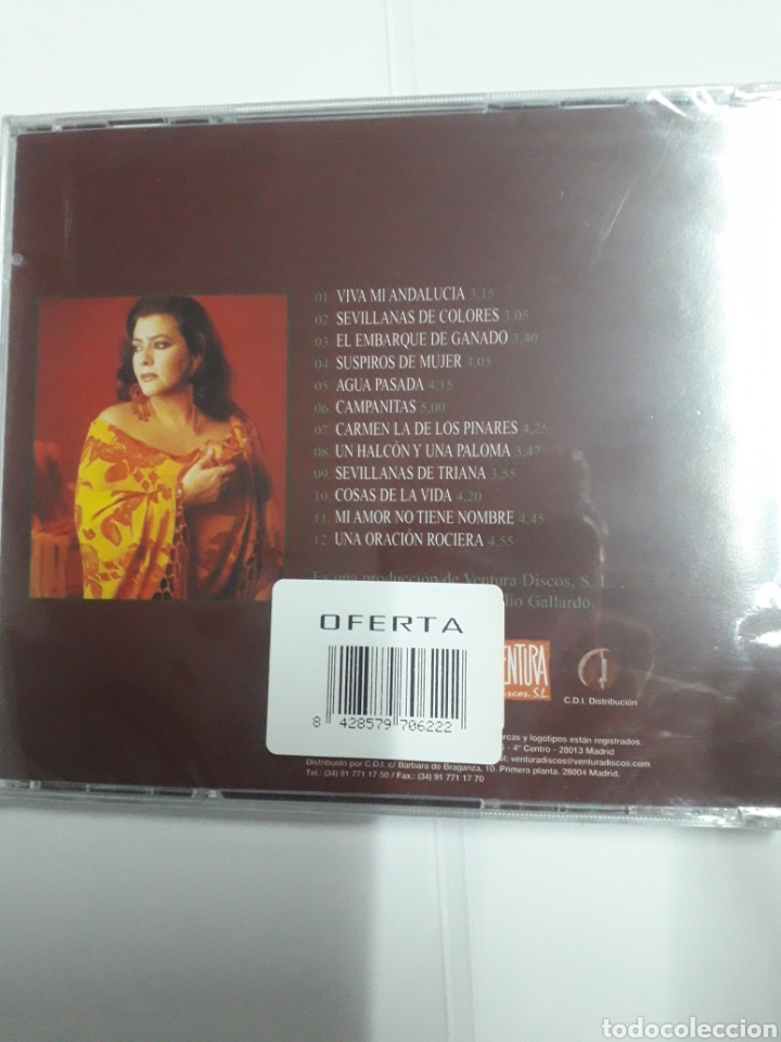 CDs de m&uacute;sica: Mar&iacute;a del Monte. Cosas de la Vida. - Foto 2