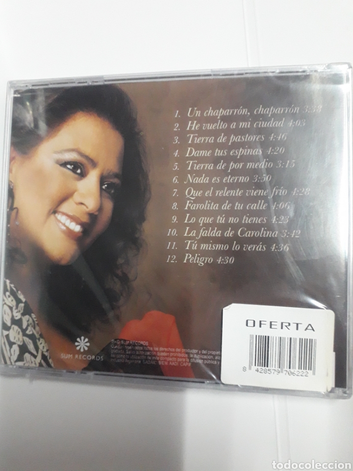 CDs de m&uacute;sica: Mar&iacute;a del Monte. Un Chaparr&oacute;n. - Foto 2