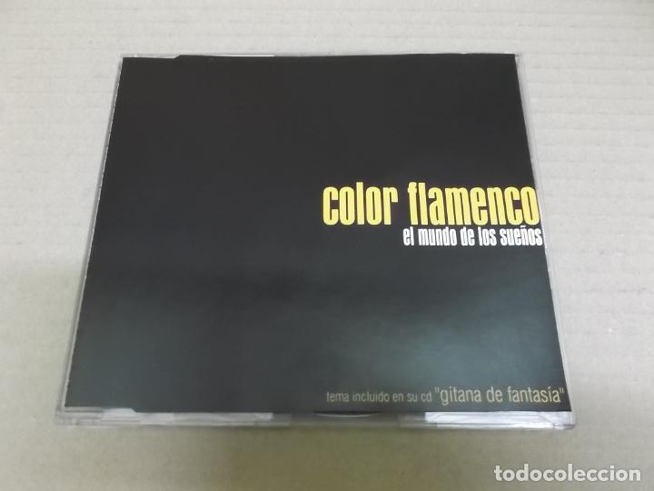 Music CDs: COLOR FLAMENCO (CD-SINGLE) EL MUNDO FLAMENCO (2 TRACKS) A&Ntilde;O 1999
