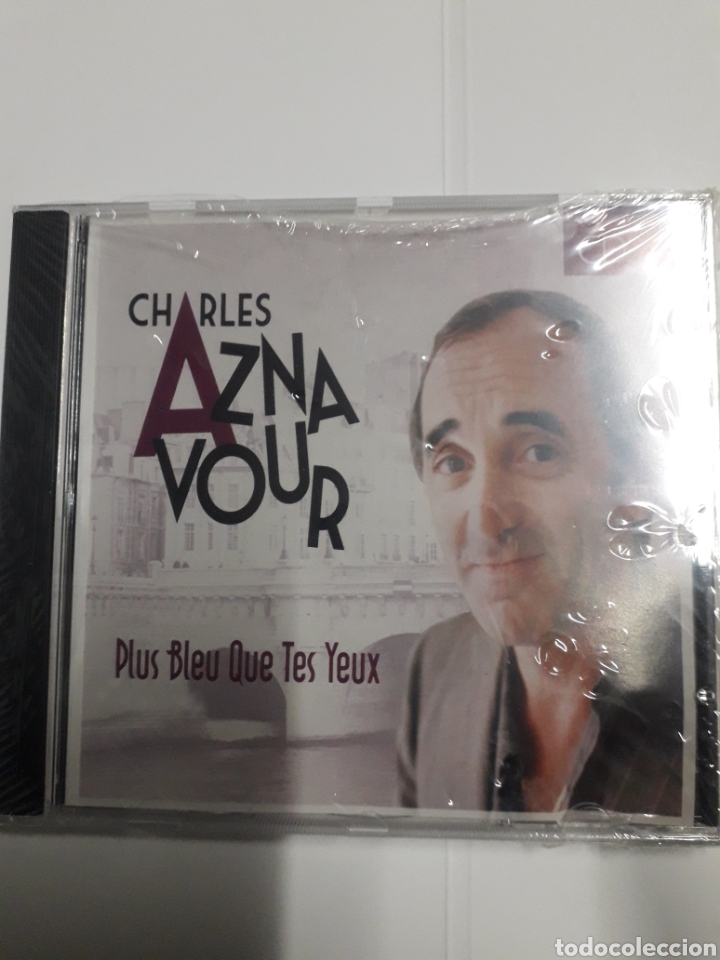 CDs de m&uacute;sica: Charles Aznavour. Plus Bleu Que Tes Yeus. - Foto 1