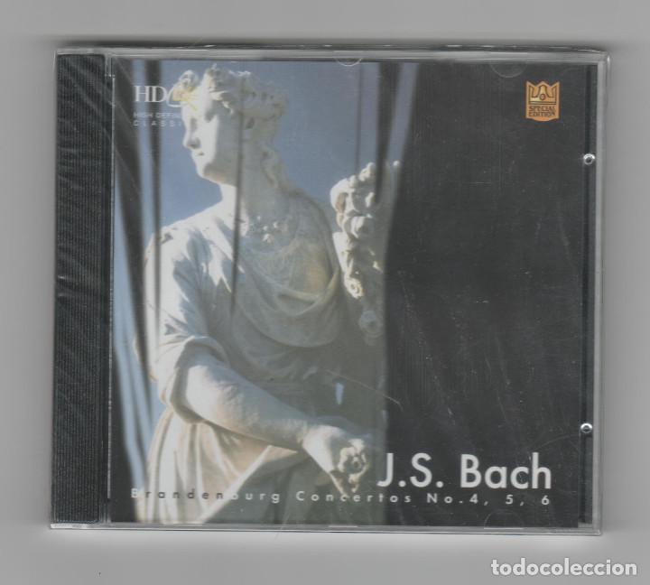 Musik-CDs: J.S.BACH- CONCIERTOS DE BRANDENBURGO -N&ordm; 4-5 Y 6-CON SU PRECINTO