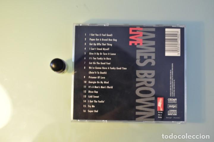 CDs de m&uacute;sica: James Brown- Live (16 live tracks!) - Foto 2