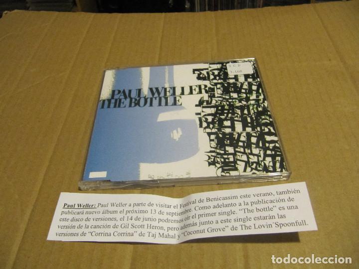CDs de m&uacute;sica: PAUL WELLER / THE BOTTLE CD CADENA 100 - Foto 1