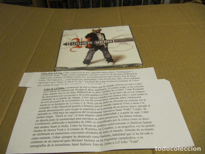 CDs de m&uacute;sica: USHER - YEAH (THREE VERSIONS) (CD SINGLE CADENA 100) - Foto 1