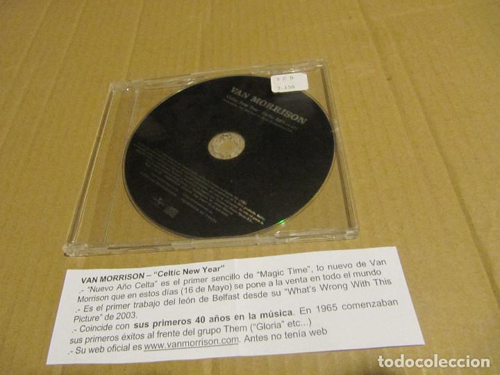CDs de m&uacute;sica: VAN MORRISON / Celtic new year (CD Single 2005) CADENA 100 - Foto 1