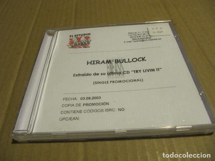 CDs de m&uacute;sica: HIRAM BULLOCK SINGLE PROMOCIONAL-COPIA DE PROMOCION CDR PARA CADENA 100-3 TEMAS