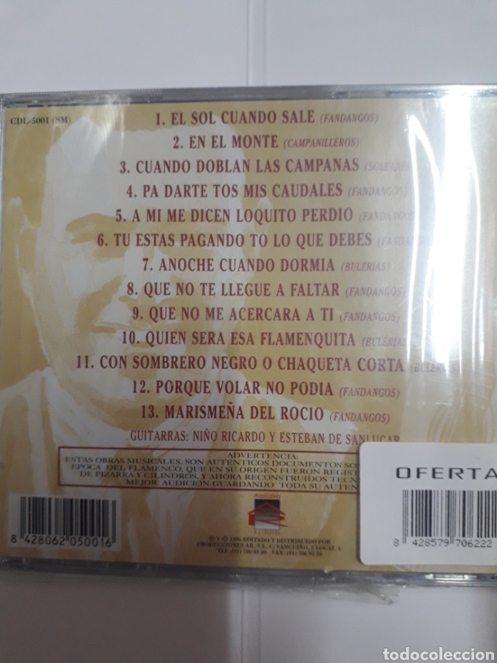 CDs de m&uacute;sica: Canalejas de Puerto Real - Foto 2