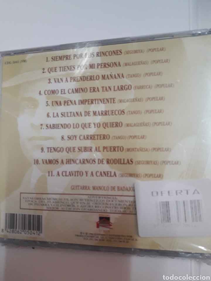 CDs de m&uacute;sica: Ni&ntilde;o de la Isla. - Foto 2