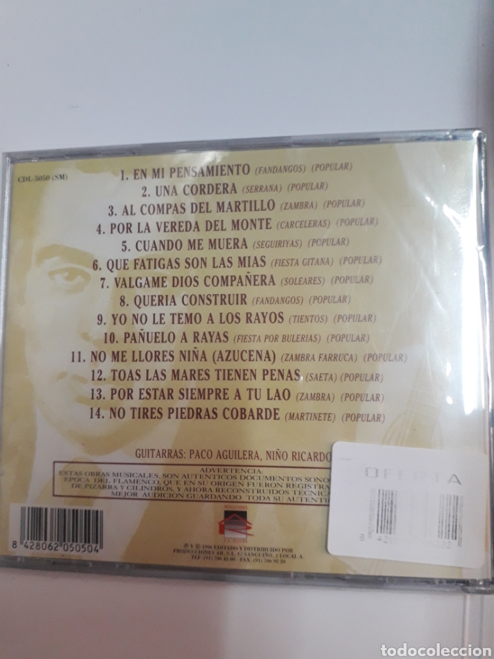 CDs de m&uacute;sica: Manolo Caracol. - Foto 2