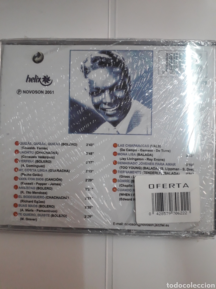 CDs de m&uacute;sica: Nat King Cole. En Espa&ntilde;ol. - Foto 2