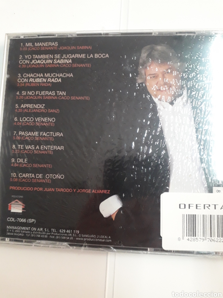 CDs de m&uacute;sica: Caco Senante. Mil Maneras. - Foto 2