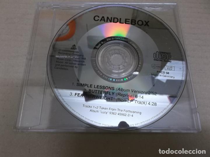 CDs de m&uacute;sica: CANDLEBOX (CD-SINGLE) SIMPLE LESSONS (3 TRACKS) A&Ntilde;O 1995 - Foto 1