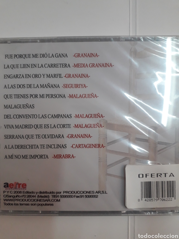 CDs de m&uacute;sica: Don Antonio Chac&oacute;n. - Foto 2