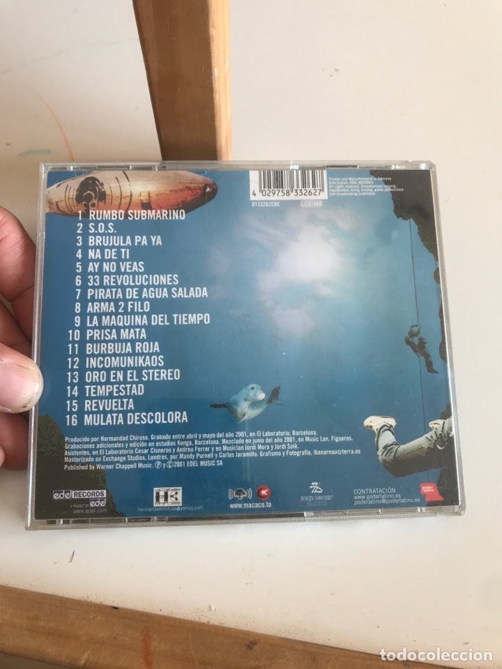 CDs de m&uacute;sica: Macaco - Rumbo Submarino - Foto 4