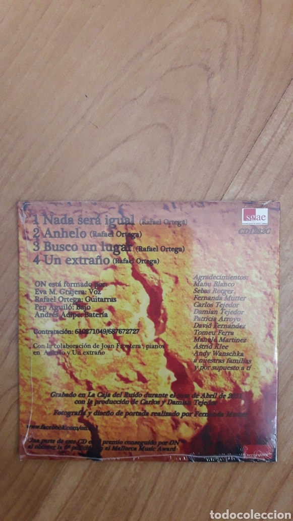 CDs de m&uacute;sica: ON. A UN MILL&Oacute;N DE PASOS. A&Uacute;N RETRACTILADO - Foto 2