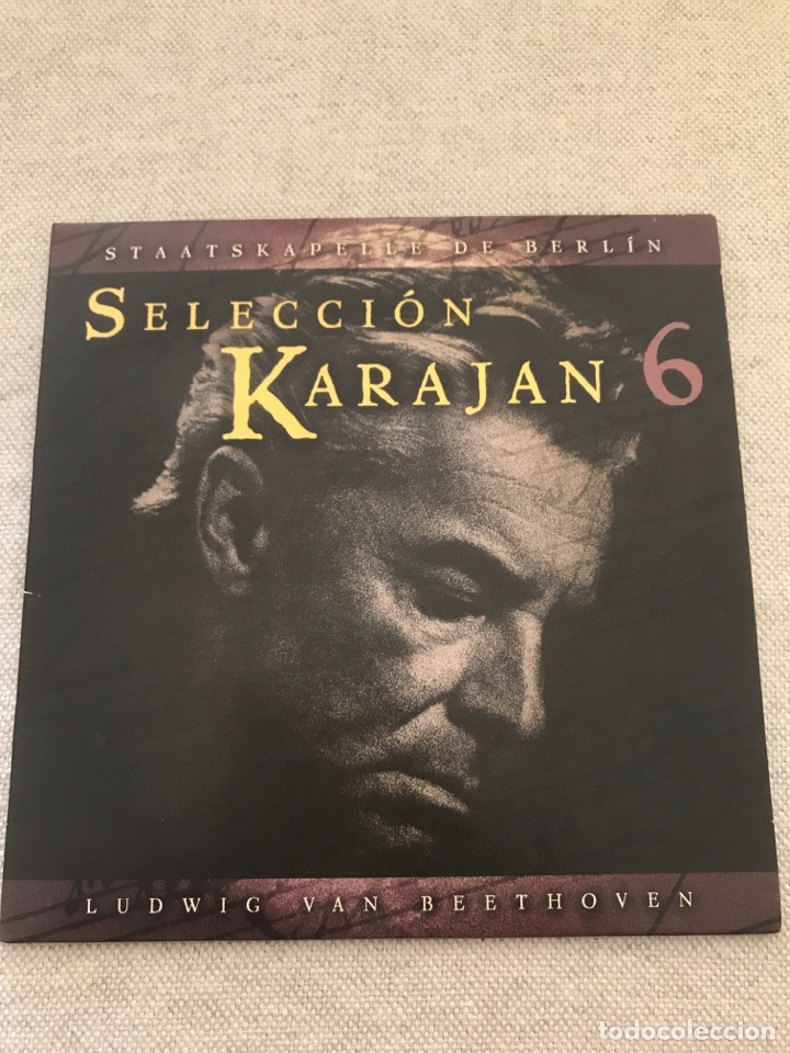 CDs de m&uacute;sica: Selecci&oacute;n Karajan 6 Beethoven - Foto 1
