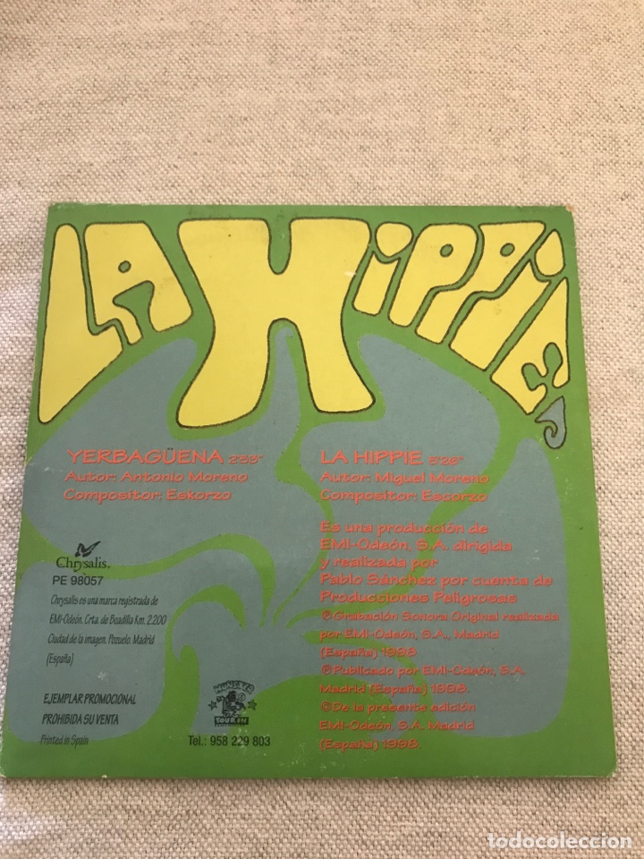 CDs de m&uacute;sica: Eskorzo - Yerbag&uuml;ena - Foto 2