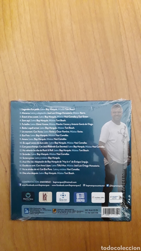 CDs de m&uacute;sica: BEP MARQUES. 10. A&Uacute;N RETRACTILADO - Foto 2