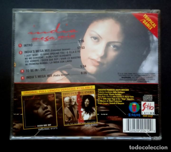 CDs de m&uacute;sica: INDIA - mega mix - CD US 1996 - RMM - Foto 3