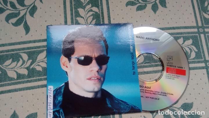 CDs de m&uacute;sica: CD-SINGLE ( PROMOCION) DE MARC ANTHONY - Foto 1