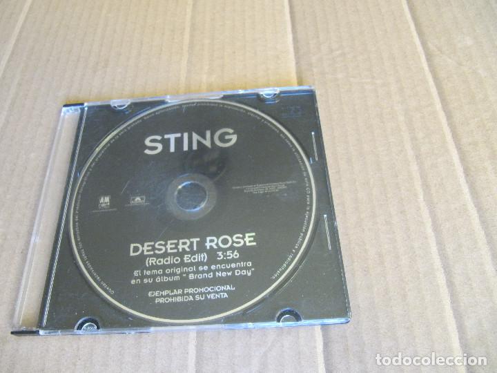CDs de m&uacute;sica: STING - DESERT ROSE CD SINGLE - Foto 1