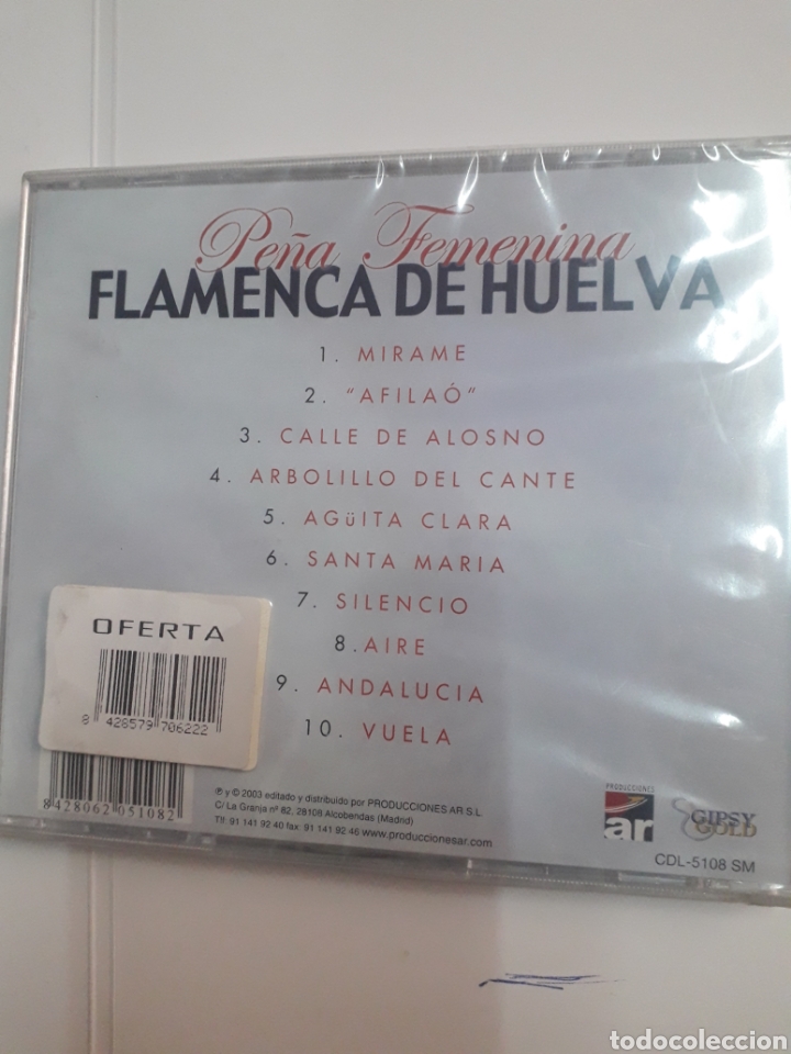 CDs de m&uacute;sica: Pe&ntilde;a Flamenca de Huelva. - Foto 2