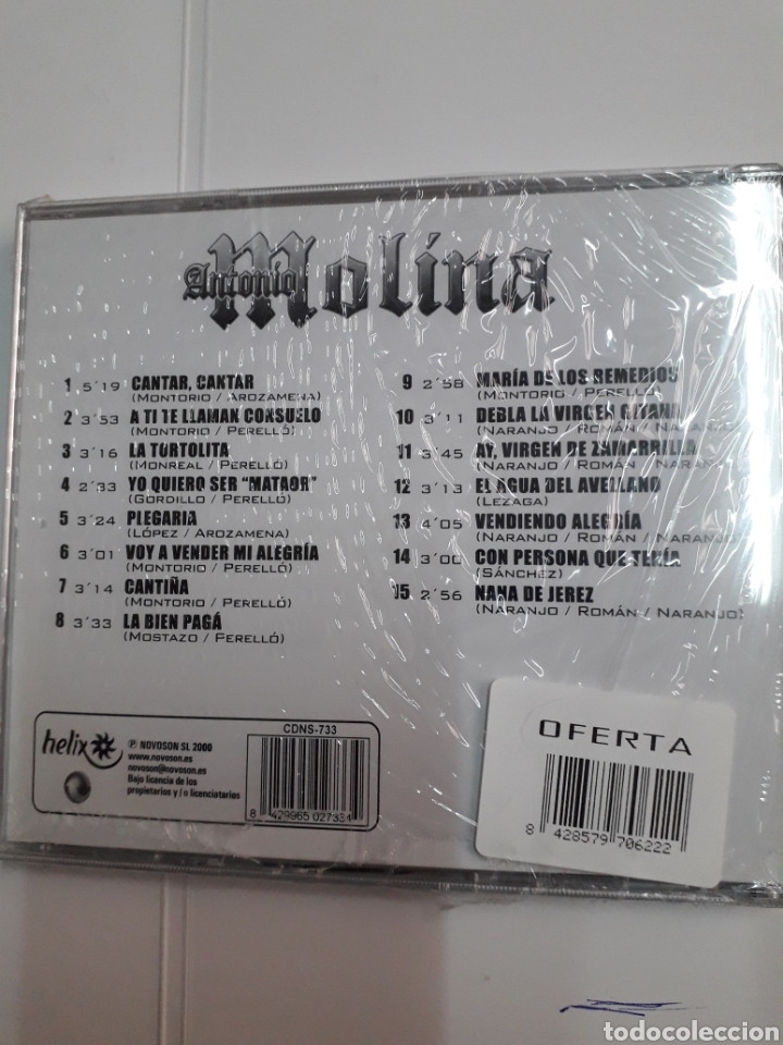 CDs de m&uacute;sica: Antonio Molina. - Foto 2