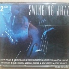 CDs de Música: SWINGING JAZZ / 2 CDS. Lote 226024345