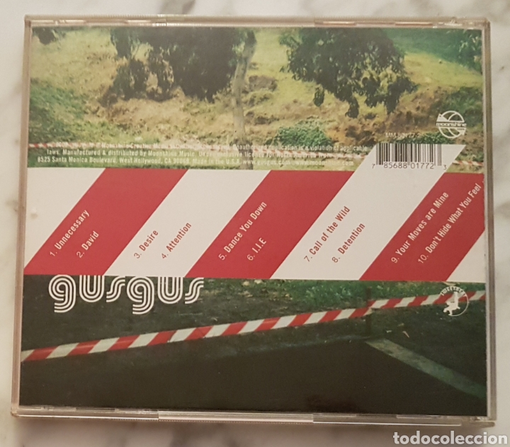 CDs de m&uacute;sica: CD GUSGUS - ATTENTION. ELECTRONIC TECNO TECHNO - Foto 2